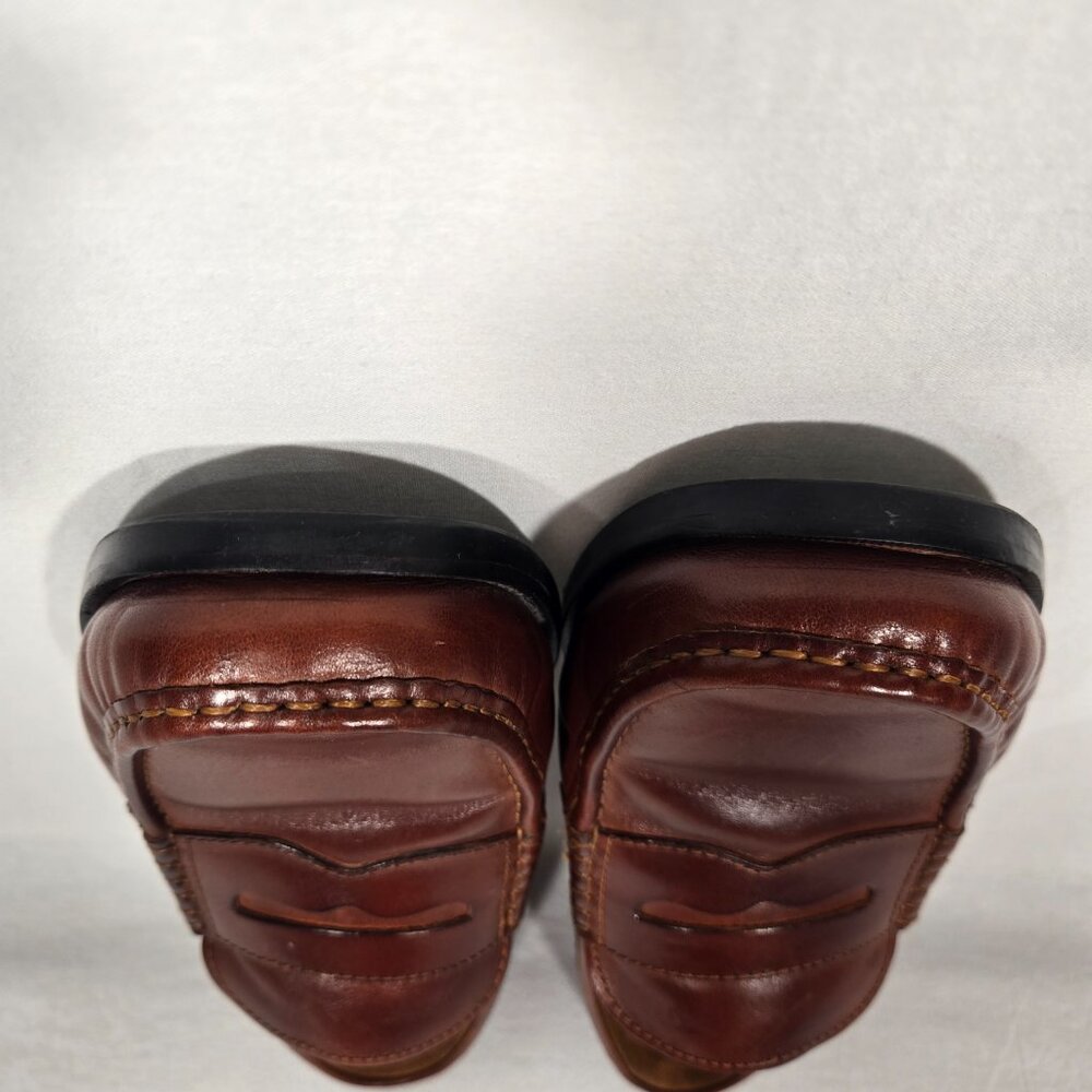 COLE HAAN  American Iconic Heritage Classic Brown Penny  Loafers Men's Size12 M. - Picture 8 of 17